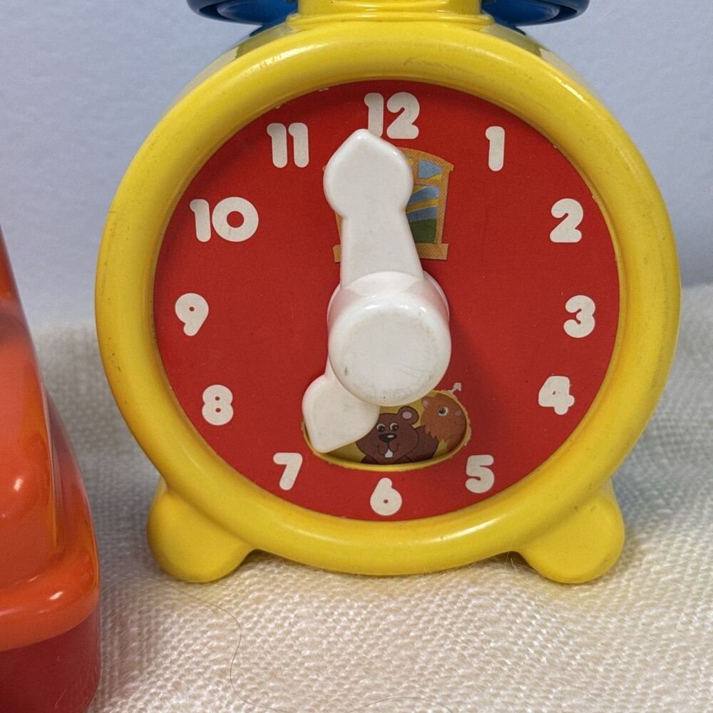 TOMY Ring A Dingy Clock & Cash Register Vintage 1980s Toy Working Ding - Picture 4 of 10